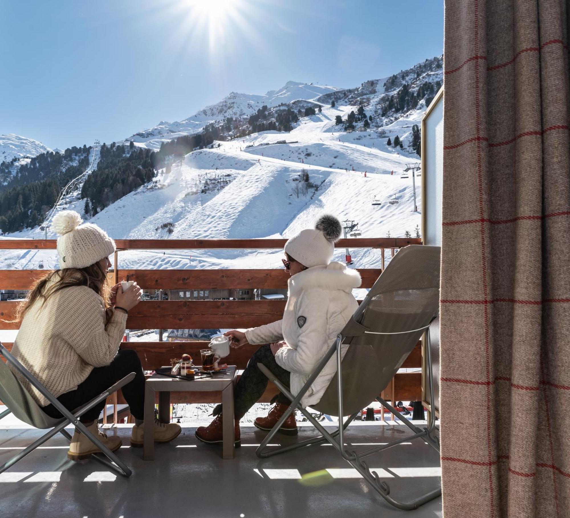 Hotel Alpen Ruitor Meribel Bagian luar foto